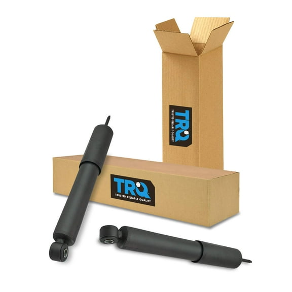 TRQ Front Shock Absorber LH RH Pair 2pc for Canyon Colorado Torsion Bar New SBA60487 Fits select: 2004-2012 CHEVROLET COLORADO, 2004-2012 GMC CANYON