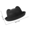 thumbnail image 4 of UPGRATOR Black Cat Ear Top Hat Polyester Costume Hat with Adorable Design for Pet Use, 4 of 5