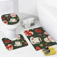 thumbnail image 2 of GZHJMY Bathroom Mat set of 3,3 Pieces Bath Mats Set for Bathroom, Vintage Style Non-Slip Washable Cover Floor Rug Decorations for Kitchen Bathroom Bedroom, 2 of 6