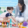 thumbnail image 4 of Juego de bolos con patrón colorido, juego de bolos para niños o padres e hijos, deportes de interior interactivos, actividad creativa, 4 of 4