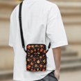 thumbnail image 3 of FUIALDOLG Stretch Polyester Crossbody Bags Portable Leakproof Crossbody Purse for Travel, Maple Leaf Design Crossbody Purses, 3 of 7