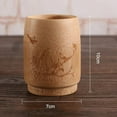 thumbnail image 2 of 2PCS Wooden Tea Cups Natural Bamboo Coffee Mug Wine Mug Camping Cup Travel Craft Tea Drinking Cup Gift Outdoor Mug for Drinking Tea Coffee Wine Beer or Hot Drinks, 2 of 6