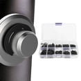 thumbnail image 1 of 580pcs E Clip Washer Assorted Set, 10 SAE Sizes 1.5mm To 10mm Heat Treated External Retaining Circlips  For Shaft Fastener, 1 of 8