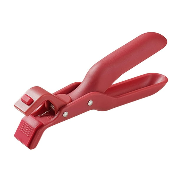 Pinza multifuncional para cuencos, Kitchen Aid, pinza para platos y ollas, pinza para cuencos rojo