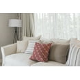 thumbnail image 5 of Simply Daisy 16" x 16" Leeward Key Polyester Indoor/Outdoor Pillow, Red (1 count), 5 of 5
