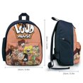 thumbnail image 2 of The Loud House Mochila Escolar para Niños y Niñas, Mochila Infantil Ligera de Alta Calidad, Grande y Duradera Azul, 2 of 6