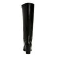 thumbnail image 3 of GIANI BERNINI Womens Black Slip Resistant Comfort Adonnys Round Toe Block Heel Zip-Up Leather Dress Boots 8 M, 3 of 4