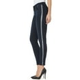 thumbnail image 3 of Numero Mid-Rise Side-Stripe Skinny Jeans, Je Indigo Aby, 25, 3 of 4