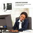thumbnail image 5 of OULII Landline Telephones for Home with Headset Sound Adjustment and Simple Design Black 1Set, 5 of 6