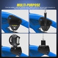 thumbnail image 7 of 2PCS 4" Rear Pillar Flag Antenna Mounting Brackets Rear LED Whip Light Brackets for Can Am Maverick X3 MAX 2017-2021 Accessories, 7 of 7