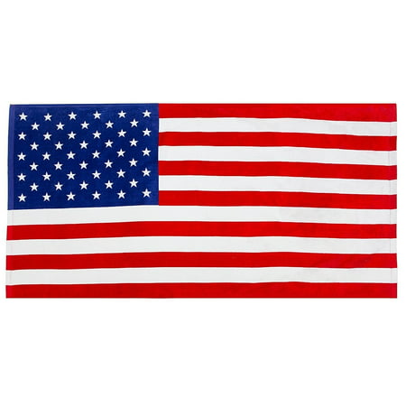 Deluxe Old Glory American Flag Beach Towel