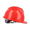 thumbnail image 3 of Abs Safety Helmet Construction Site Helmet Engineering Construction V-Type red, 3 of 9