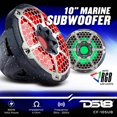 thumbnail image 2 of Subwoofer DS18 CF10SUB Black 10 Hydro Marine/ATV/UTV 600 W, 2 of 9