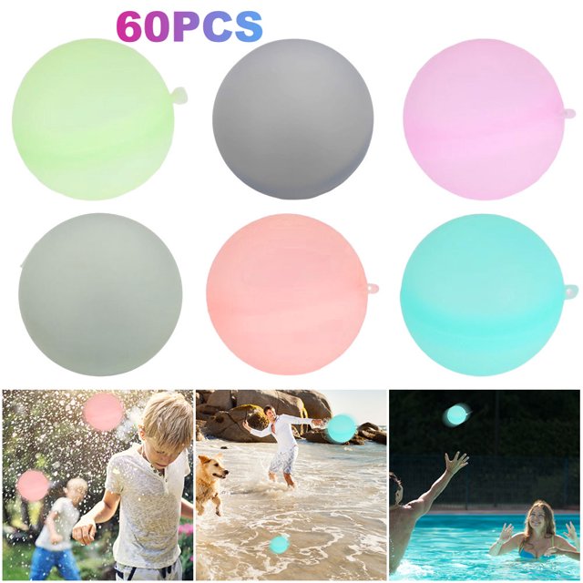 Absorbente Reutilizable Verano Bomba Piscina Fiesta Juegos Acuáticos (6 Multicolores)
