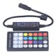 thumbnail image 1 of Mando a Distancia de Tira de Luz LED con Controlador 28 Teclas 4 Pines Mando a Distancia Inalámbrico RGB Minicontrolador de Atenuación RF para Tira de Luces LED RGB ANGGREK  Otros, 1 of 8