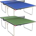 thumbnail image 1 of Butterfly Compact 16 Ping Pong Table | 3 Year Warranty Table Tennis Table | Ships Fully Assembled | Space Saver Ping Pong Table for Your Game Room | Ping Pong Net Set Included, Green, Full Size Table, 1 of 5