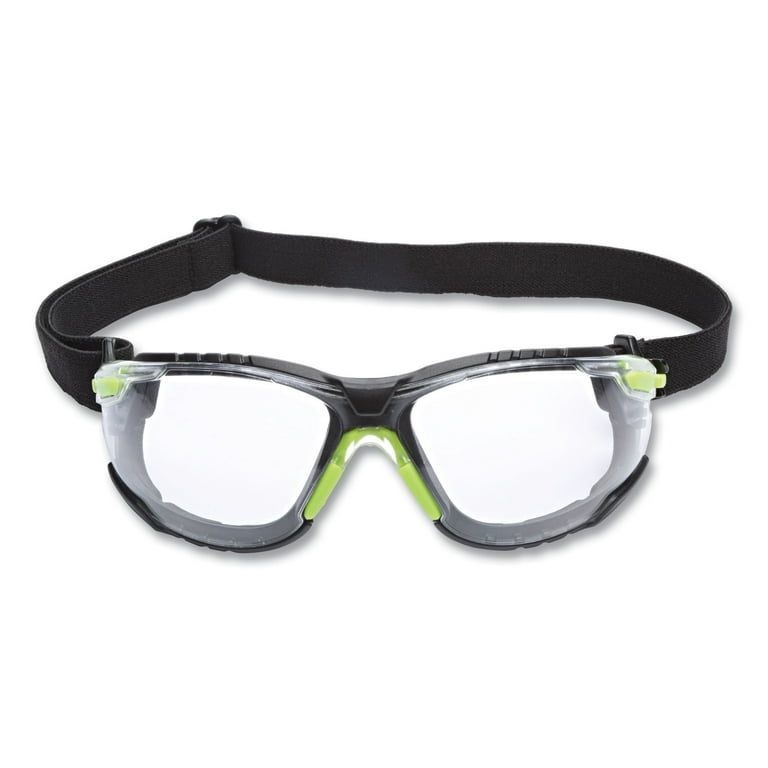 Solus 1000-Series Safety Glasses, Green Plastic Frame, Clear Polycarbonate Lens Solus 1000-Series Safety Glasses, Green Plastic Frame, Clear Polycarbonate Lens