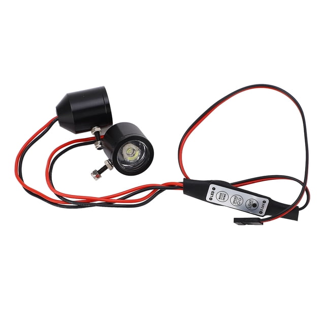 Foco LED RC, 3W Operación Simple 5V A 24V Luz Brillante Para Faros De Automóvil RC Resistente Al Desgaste Para Modificación De Modelo De Automóvil