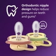 thumbnail image 3 of Chupetes Philips Avent Ultra Air 0-6 meses, Ortodónticos de Silicona, Paquete de 4, 3 of 6