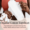 thumbnail image 2 of Cora Organic Cotton Topsheet Pads, Unscented, Overnight, 14 Count, 2 of 10