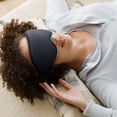 thumbnail image 2 of Máscara de ojos ajustable para dormir, antifaz para dormir, antifaz para dormir, antifaz para dormir, ayuda para dormir, 2 of 6