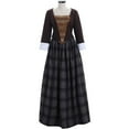thumbnail image 2 of Women's Scottish Highland Dress Claire Fraser Dress, 2 of 7