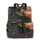thumbnail image 1 of Disketp Cyberpunk Skull American Flag Mochila de Cuero para Mujer, Bolso de Espalda Antirrobo con Estilo para Viaje, Trabajo y Uso Diario, 1 of 4