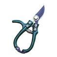 thumbnail image 2 of ZMKIAG Modern Gardening Sprout Pruning Shears, Herb Snips, Flower Cutting Scissors, Lightweight, Ergonomic, Carbon Steel Blade, Easy Lock Safety Catch, Aesthetic, 2 of 9