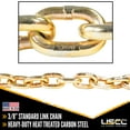 thumbnail image 4 of Grade 70 3/8" x 25' Chain - Ratchet Chain Binder - Made in USA Packa, 4 of 7