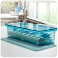 thumbnail image 6 of Simple Plastic With Lid Rectangular Utensils Storage Box Drainage Cosmetics Holder Desktop Organizer Stationery Container Makeup Storage Box Chopstick Cage 05, 6 of 8