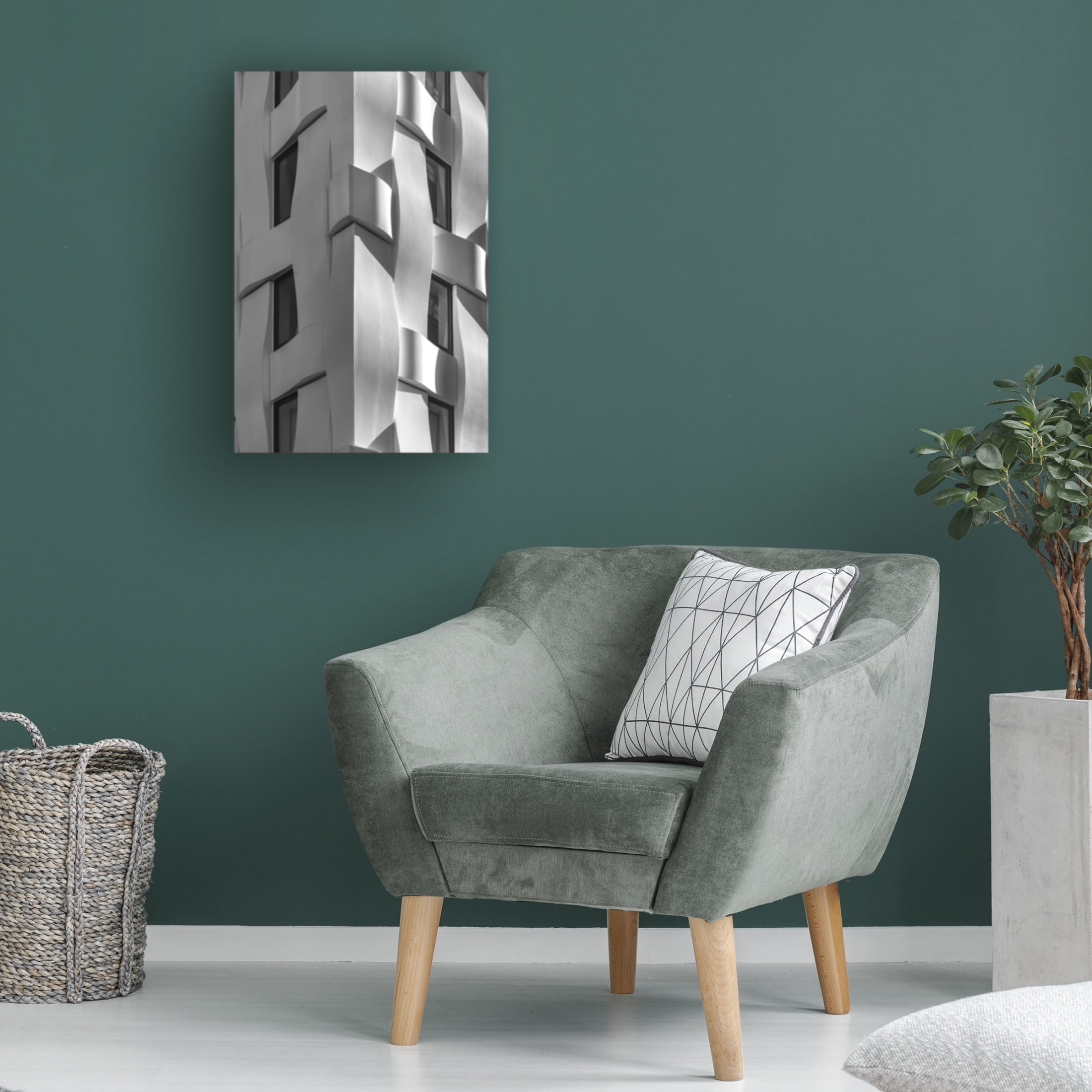 Canvas Wall Art - Theo Luycx 'The Corner' Wall Art for Living Room, Bedroom, or Office Décor by Trademark Fine Art - 30 x 47 Inches