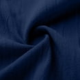 thumbnail image 7 of Horkkom Linen Shirts for Women Short Sleeve Solid Color Button Down Shirts Summer Casual Crop Tops with Pocket, Gifts for Women L, 7 of 7