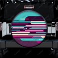 thumbnail image 1 of Geometric Abstract Shapes Print Spare Tire Cover Waterproof Tire Wheel Protector for Car Truck SUV Camper Trailer Rv 14"-17", 1 of 5