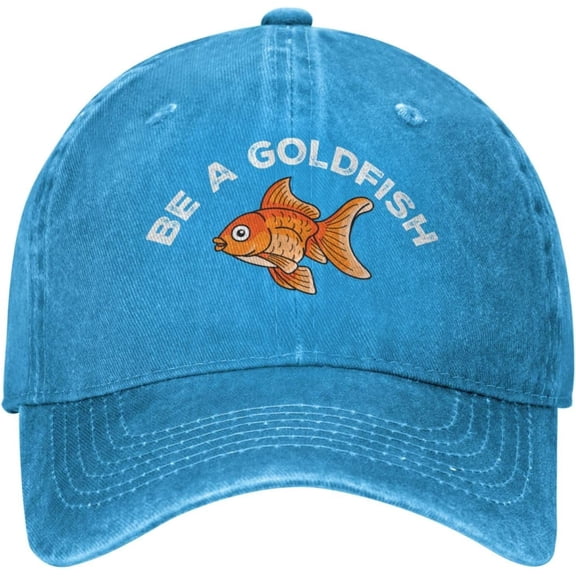 Be A Goldfish Hat Men Baseball Hats Cool Hat