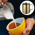 thumbnail image 4 of Pichet à Lait en Acier Inoxydable Pichet à Lait pour Mousse de Lait Pichet à Lait pour Espresso Pichet à Mousse de Lait, 4 of 9