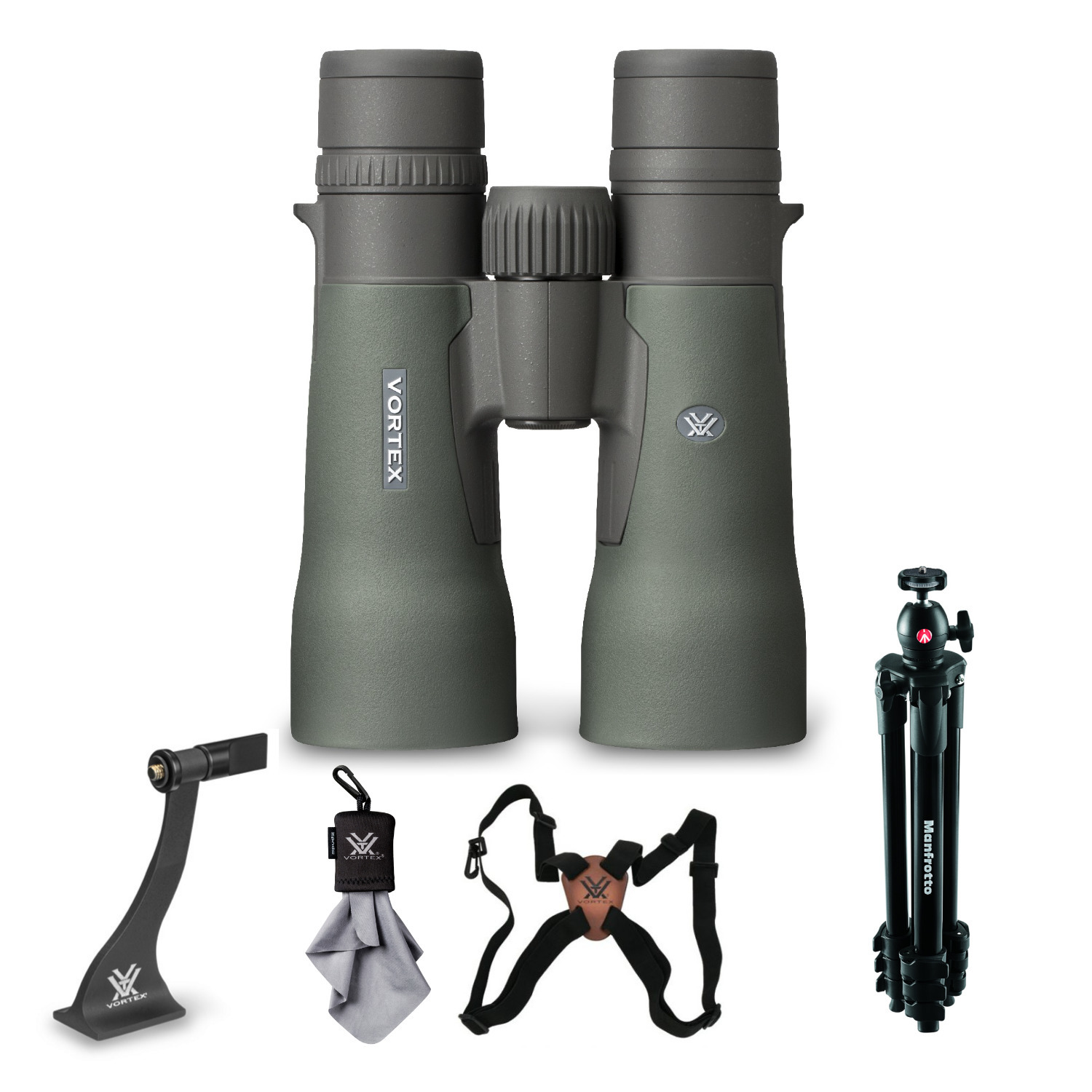 Vortex Razor HD 10x50 Binoculars Complete Hunter's Outfit