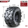 thumbnail image 4 of WANDA 2 New ATV UTV Tires 22X11-10 22x11x10 4PR P306-10285, 4 of 5