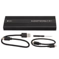 thumbnail image 3 of SSD Case Enclosure, Efficient Heat Dissipation Easy To Install SSD Enclosure  For Laptop, 3 of 8