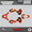 Red, variant on Kalair GFX Graphics Kit for Suzuki DR350 (1990-2000) Warrior Series