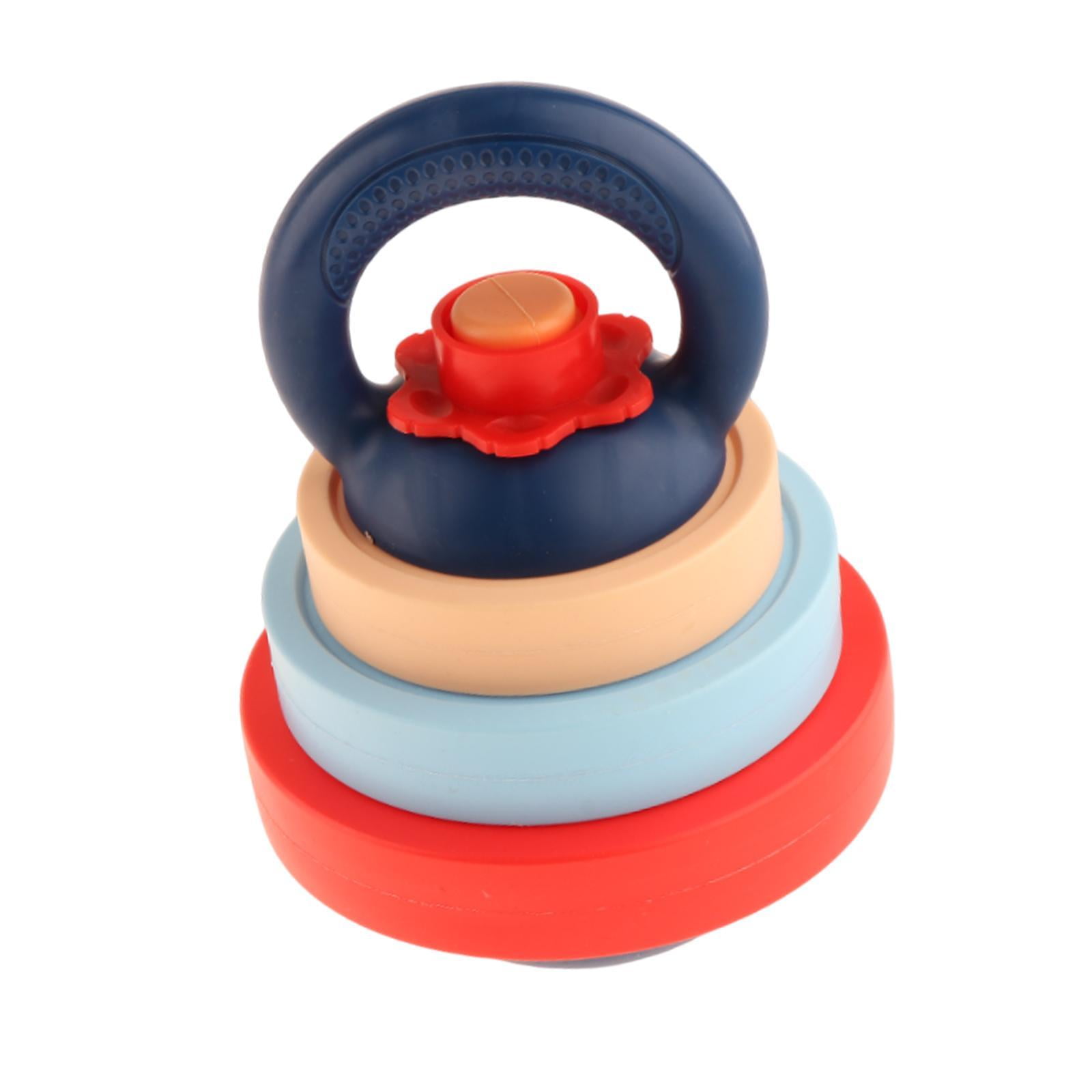 Kuntesetty Kids Kettlebell Dumbbell Fitness Set Educational Playset for Boys Girls B