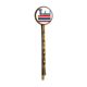 thumbnail image 1 of Tailandia Nacional rojo patron azul EsES Broche de metal retro, 1 of 3