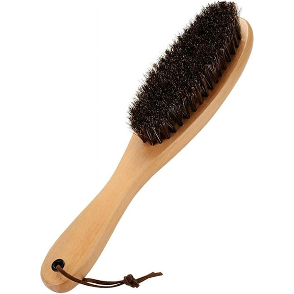 Effortless Cleaning Companion, Scratch-Free Shine Clothes Brush With Solid Wooden Handle, Your Ultimate Lint And Pet Hair Remover