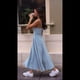 thumbnail image 4 of Vestido Vaquero Ajustado Sin Mangas y Sin Tirantes para Mujer 2025, Vestido Vaquero Fluido Azul L, 4 of 9