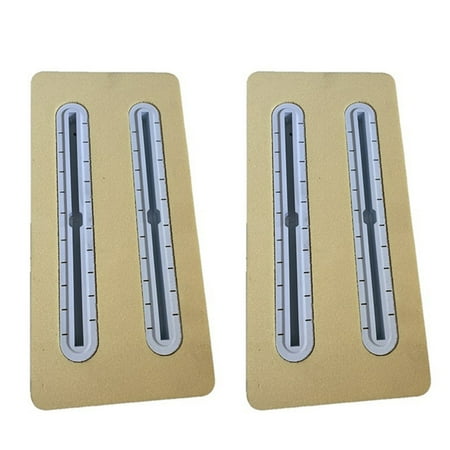 

4X Hydrofoil Rail Box Ride Engine Foil Mount Track Box Pvc Foam Hydrofoil Box (White)