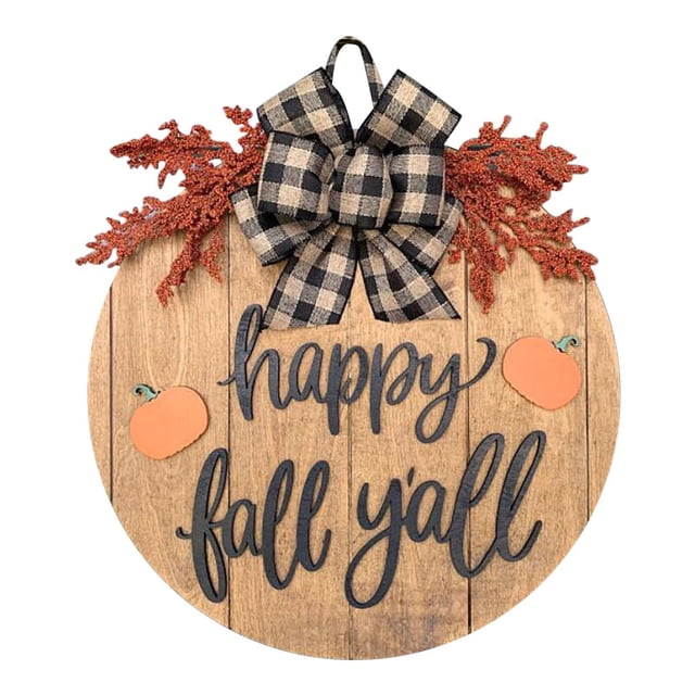 Bienvenida De Halloween Para Decoración De Puerta Delantera, Colgador De Puerta De Madera Rústica De 12 , Letreros Colgantes Para Puerta Delantera Para Decoración De Casa De Campo Methold HA041329-04