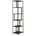 thumbnail image 1 of Henn&Hart 18" Blackened Bronze Metal Bookcase, 1 of 8