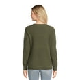 thumbnail image 6 of Time and Tru Women's Shaker Knit Sweater, Midweight, Sizes XS-XXXL, 6 of 6