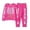 #1 Pink, variant on Ticikt Kids Halloween Print Pajama Set, Long Sleeve Top & Pants Sleepwear for Boys Girls,Pink