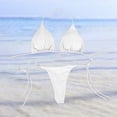 thumbnail image 1 of Traje de baño de dos piezas para mujer de verano Traje de baño de dos piezas con cuello halter sexy Traje de baño de spandex JShteea El nuevo, 1 of 6