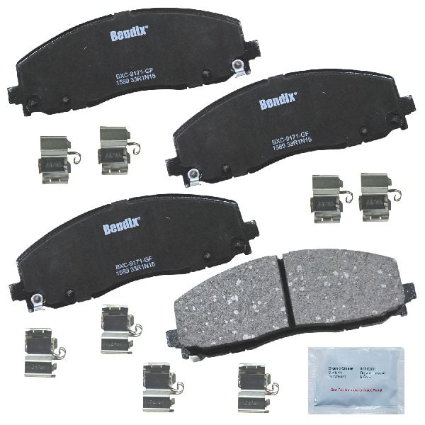 GOPARTS Replacement for 20122018 Dodge Journey Front Disc Brake Pad